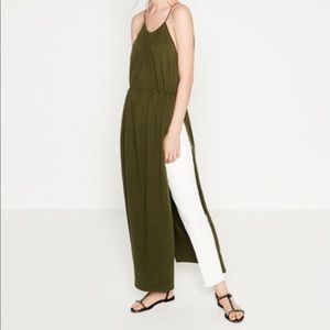 Zara long top with slits